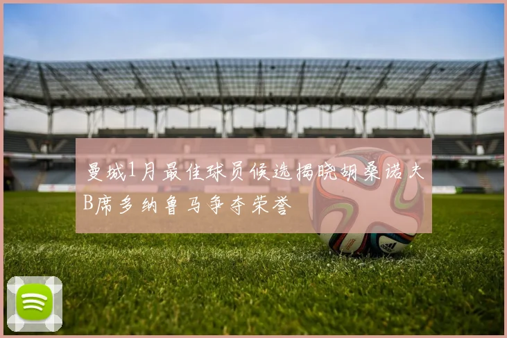 曼城1月最佳球员候选揭晓胡桑诺夫B席多纳鲁马争夺荣誉
